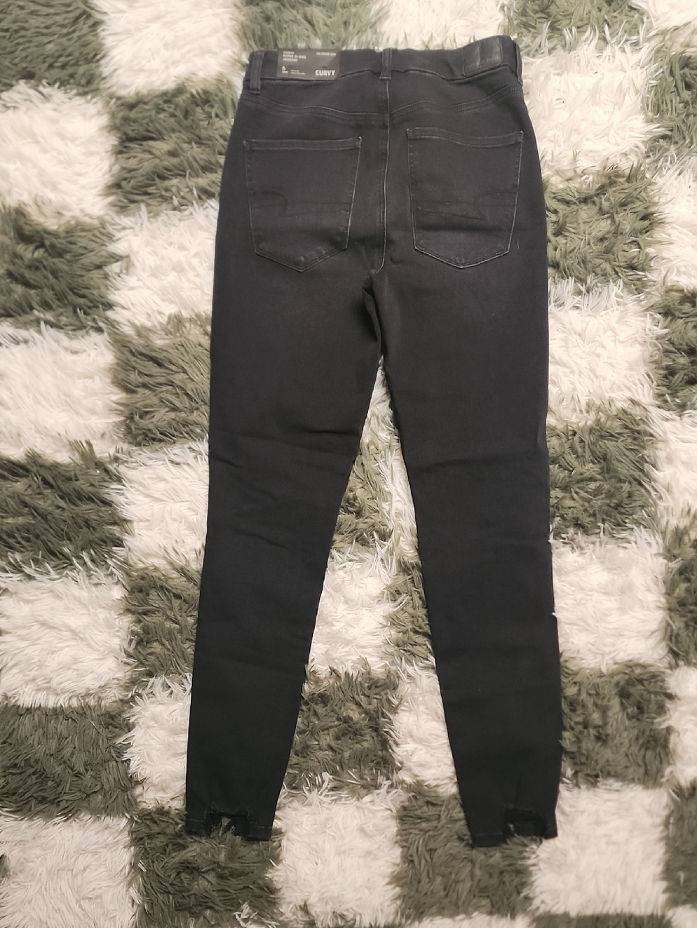 NWT American Eagle Curvy Super Hi-Rise Jegging 'The Dream Jean' - Picture 2 of 3